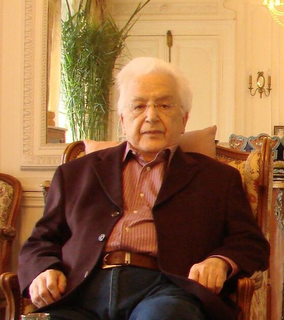Mohammad Arkoun in Paris, 2008