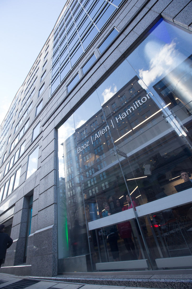 Booz Allen office in downtown Washington, D.C