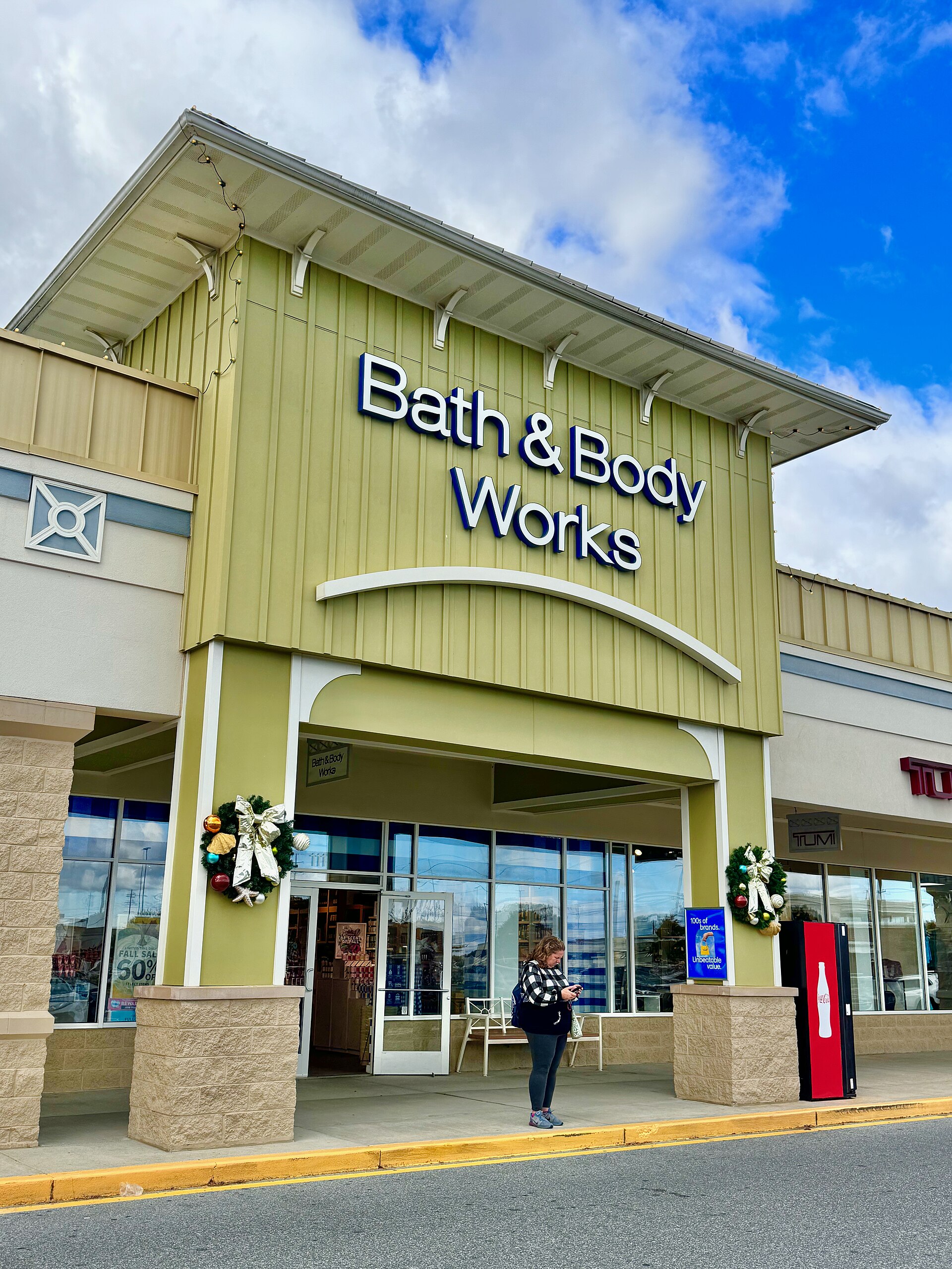 A Bath & Body Works store in Rehoboth Beach, Delaware
