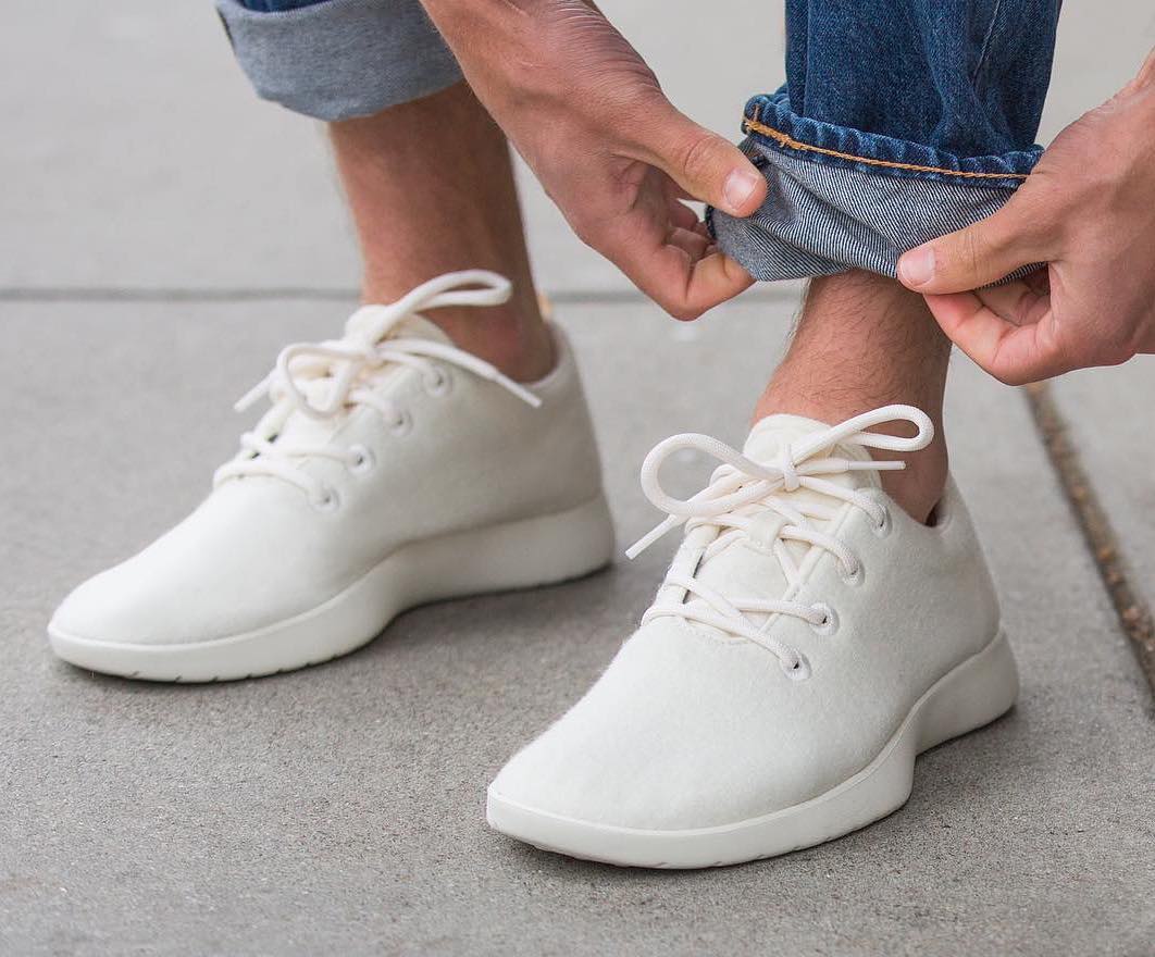 Allbirds wool runners in white