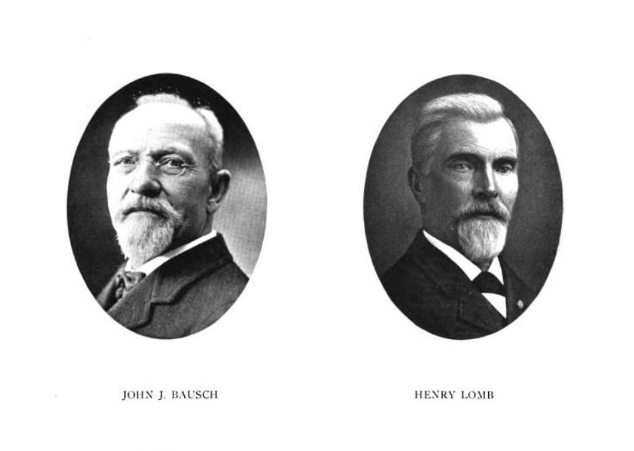 John Bausch and Henry Lomb, New York State Men Biographic Studies and Character Portraits (1910)