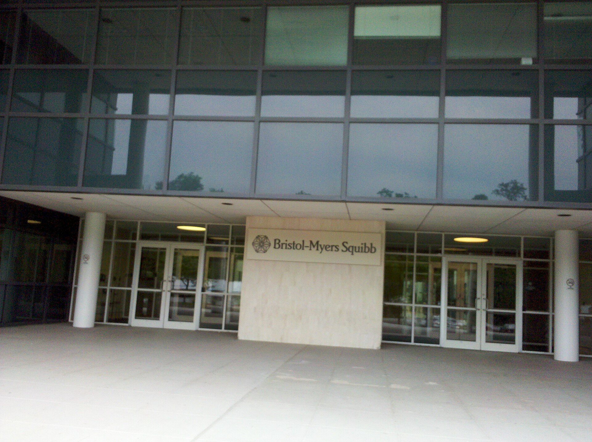 Bristol-Myers Squibb building at 100 Nassau Park Boulevard 2010