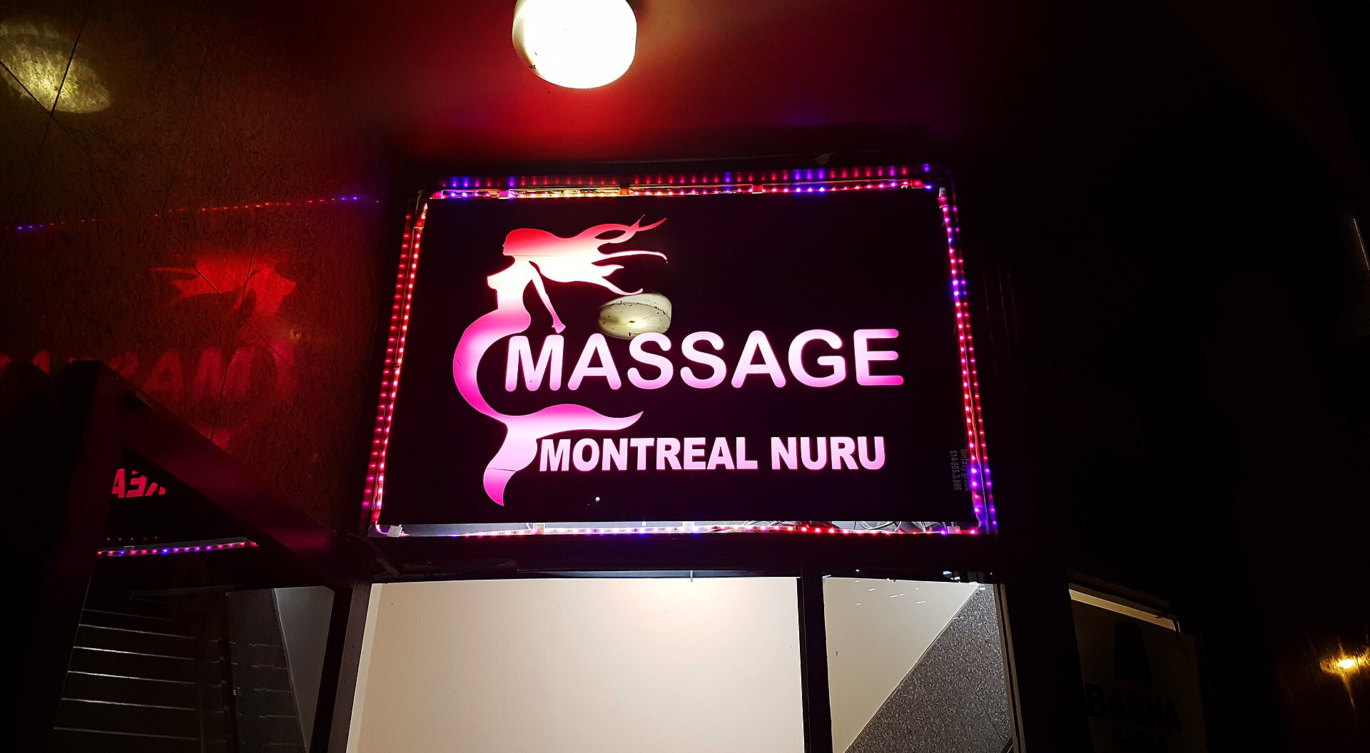 Montreal Nuru Massage Parlor Neon Sign (30560733280)