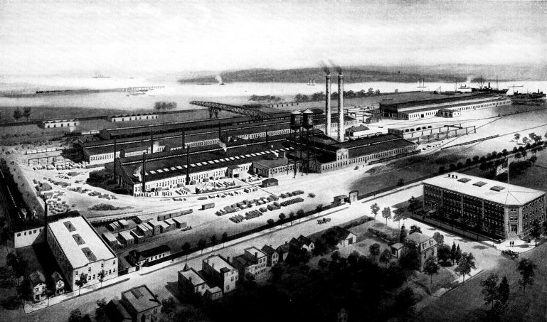 Babcock & Wilcox Co - Works - Bayonne, New Jersey - circa 1919