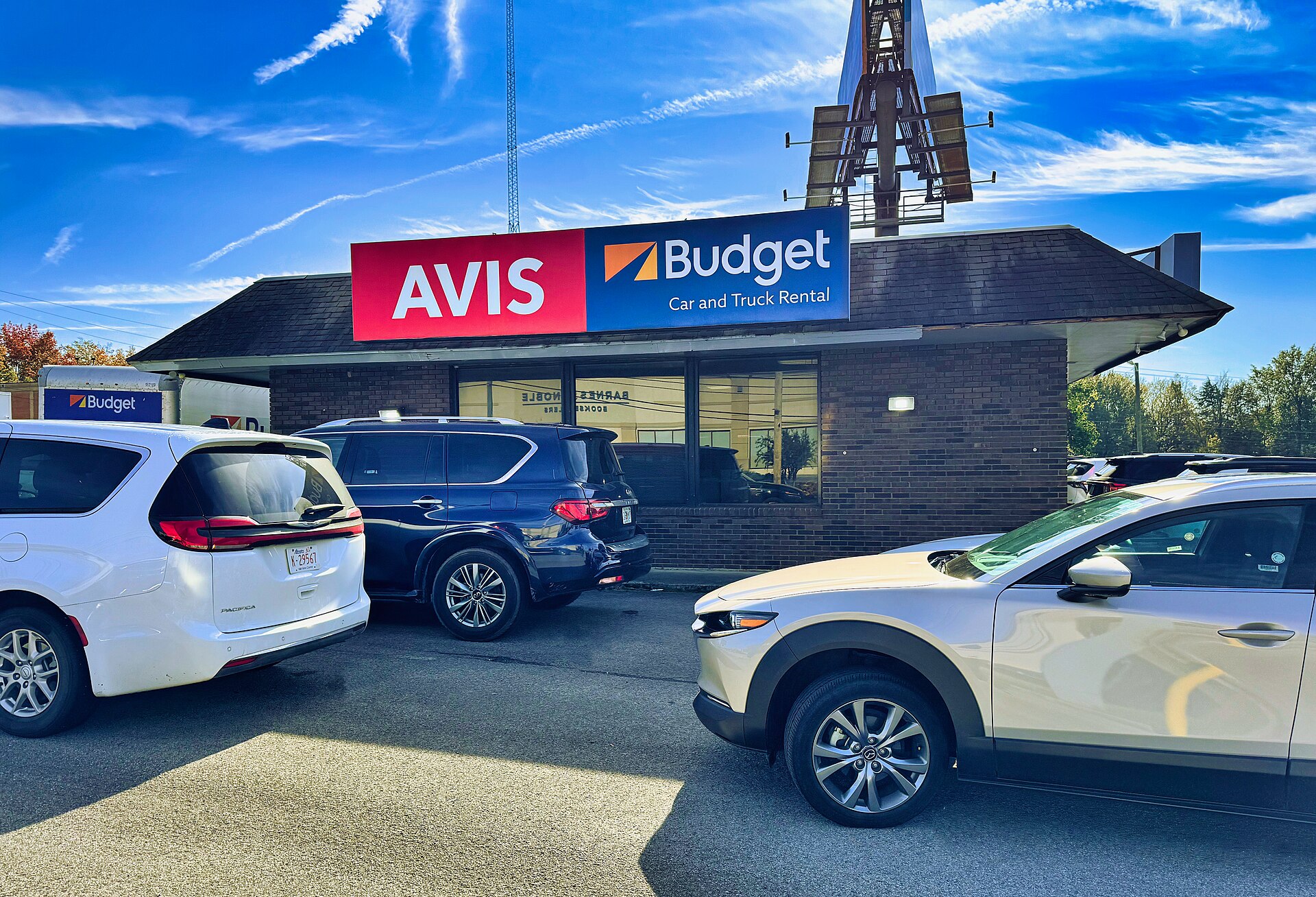 An Avis Budget Group car and truck rental location in Knoxville, Tennessee 01