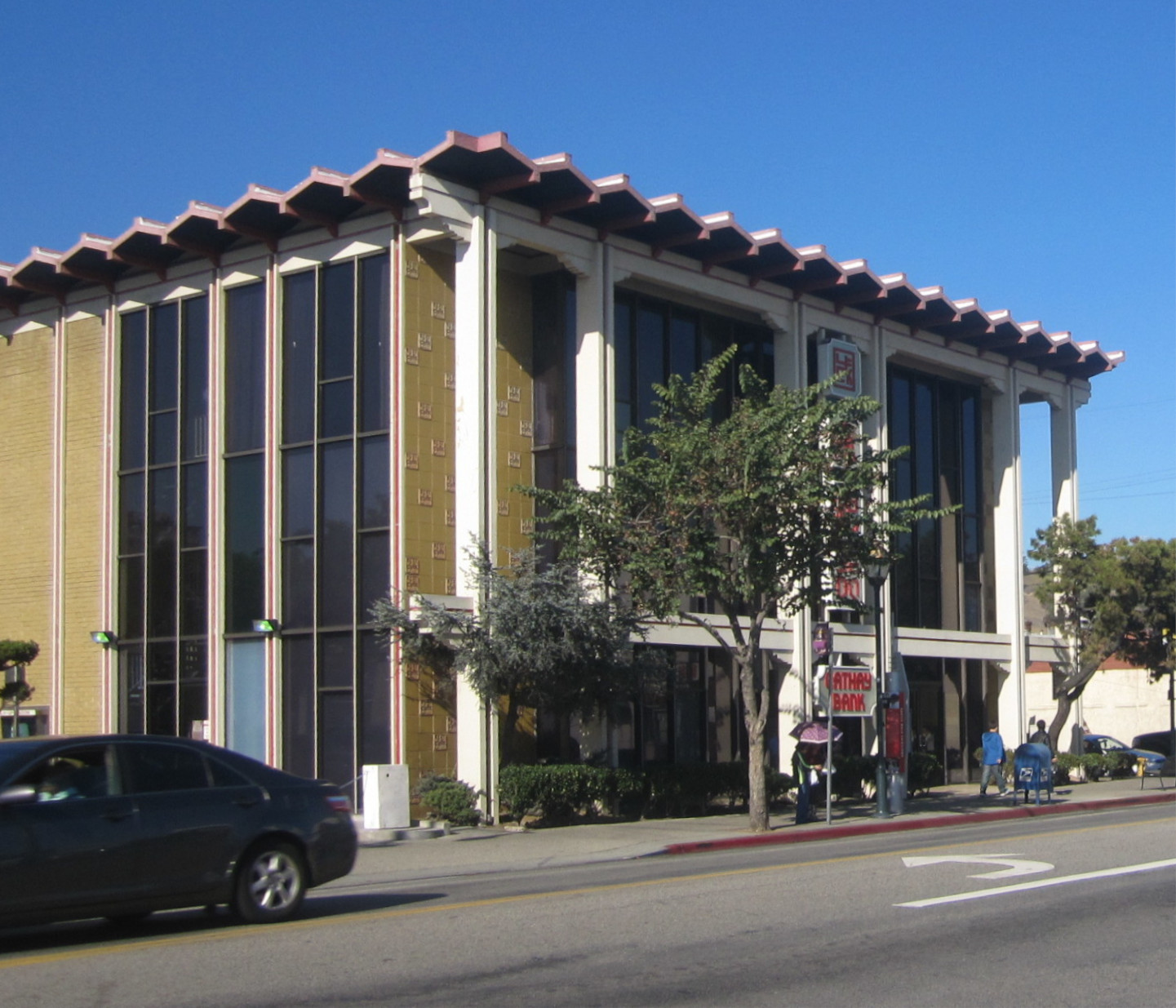 Cathay Bank, Chinatown, Los Angeles, CA, USA