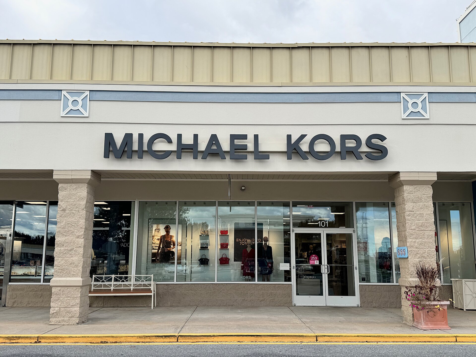 A Michael Kors retail store in Rehoboth Beach, Delaware
