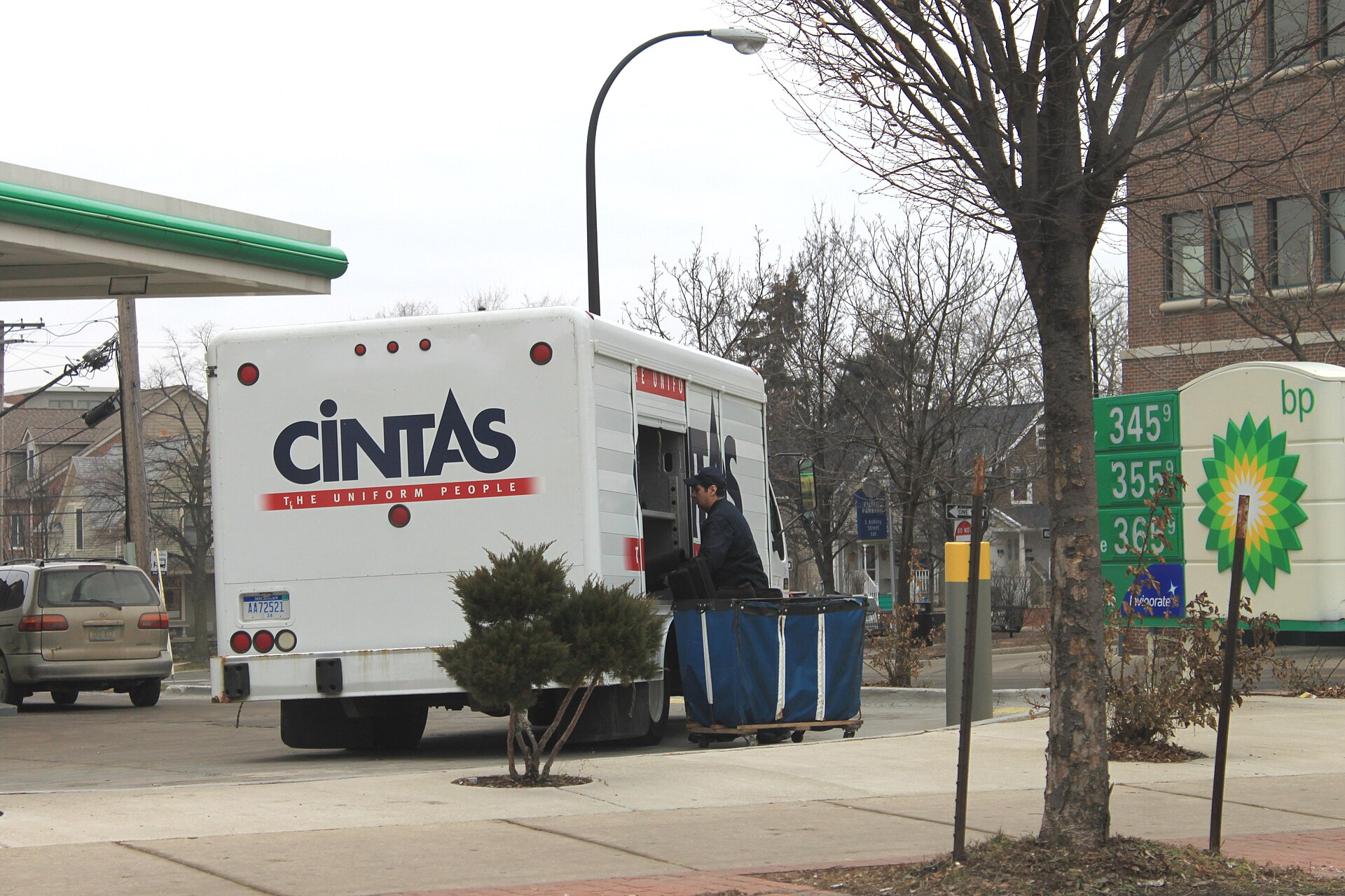 Cintas Delivery Truck Ann Arbor Michigan