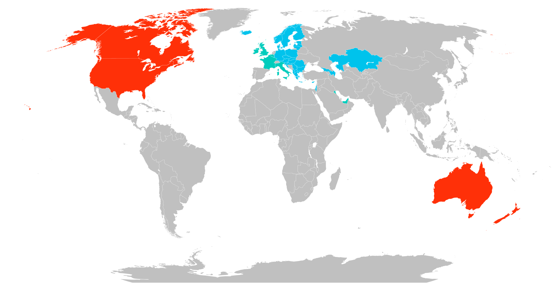 DoorDash operations world map