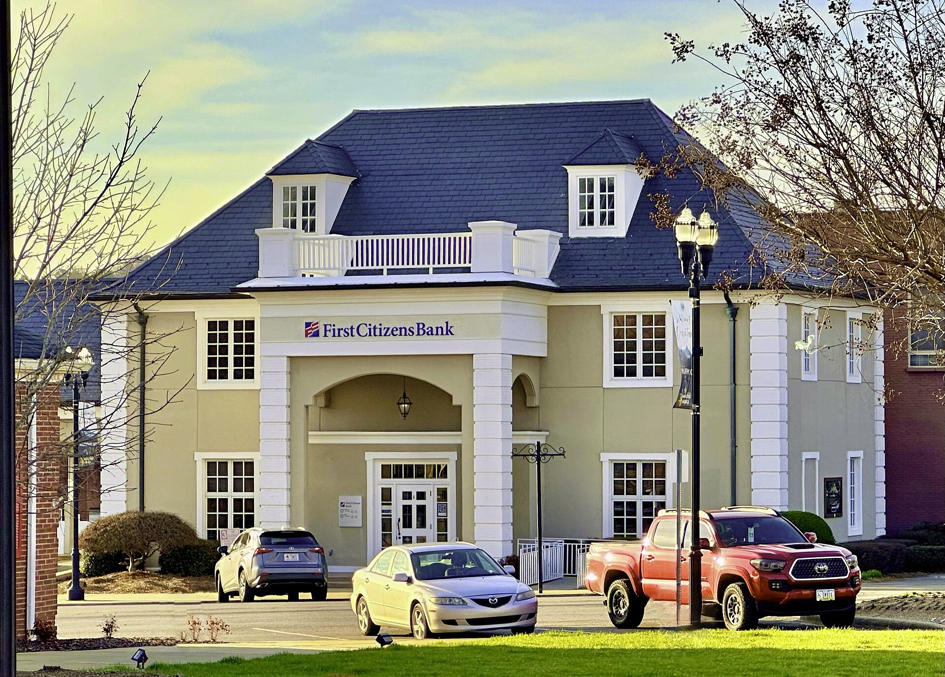 First Citizens Bank, owned by First Citizens Bancshares, in Murphy, North Carolina