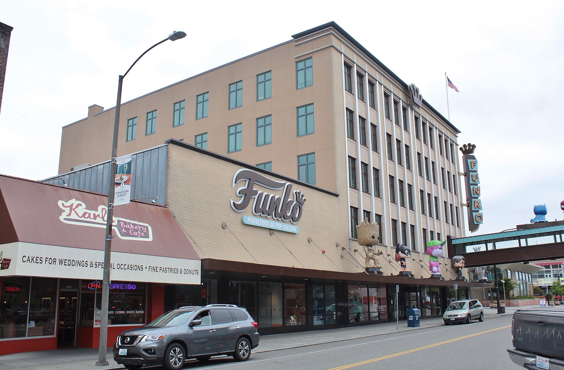 Funko Headquarters, Downtown Everett, WA