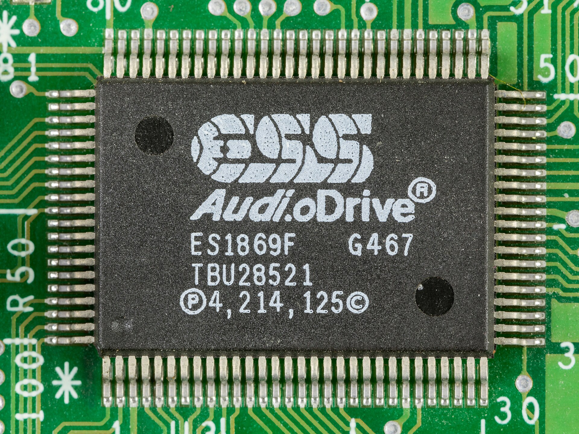 Compaq ES 1869 Audio Feature Board - Model X071 - ESS Technology ES1869F-0312