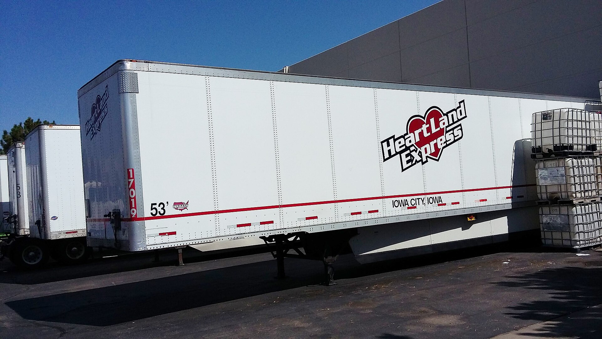 Heartland Express, Wabash trailer, Aurora, CO