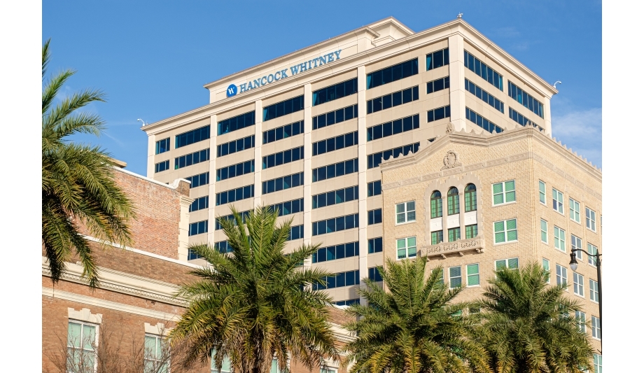 Hancock-Whitney headquarters. Gulfport, MS
