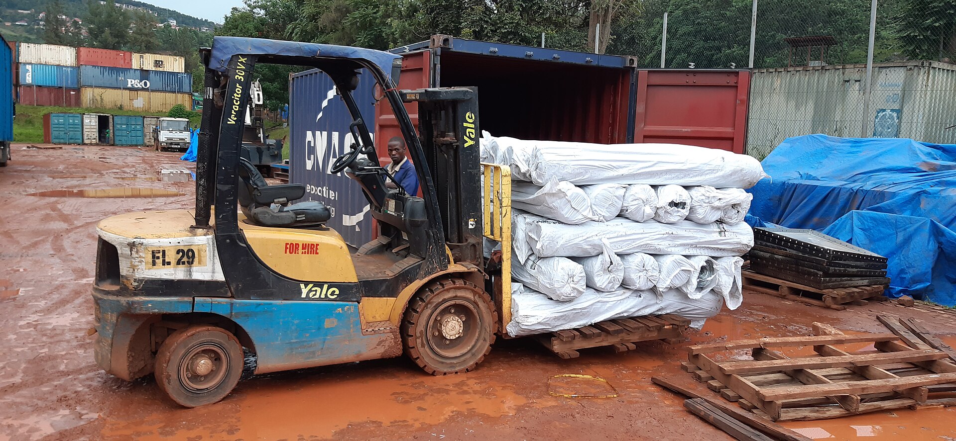Material Lift Truck