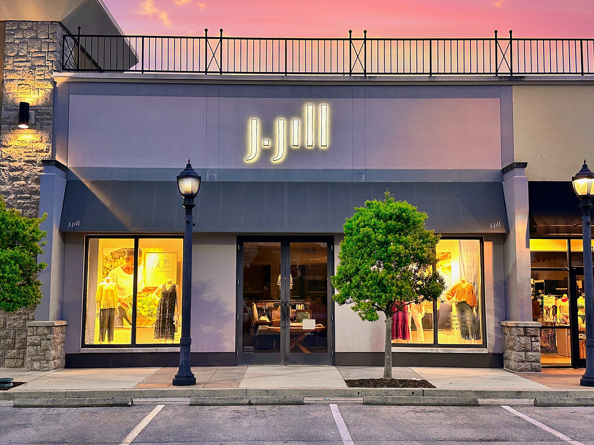 A J.Jill retail store at Hamilton Corner in Chattanooga, Tennessee