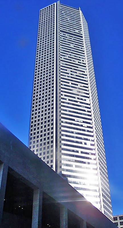 Chase Tower, a block away