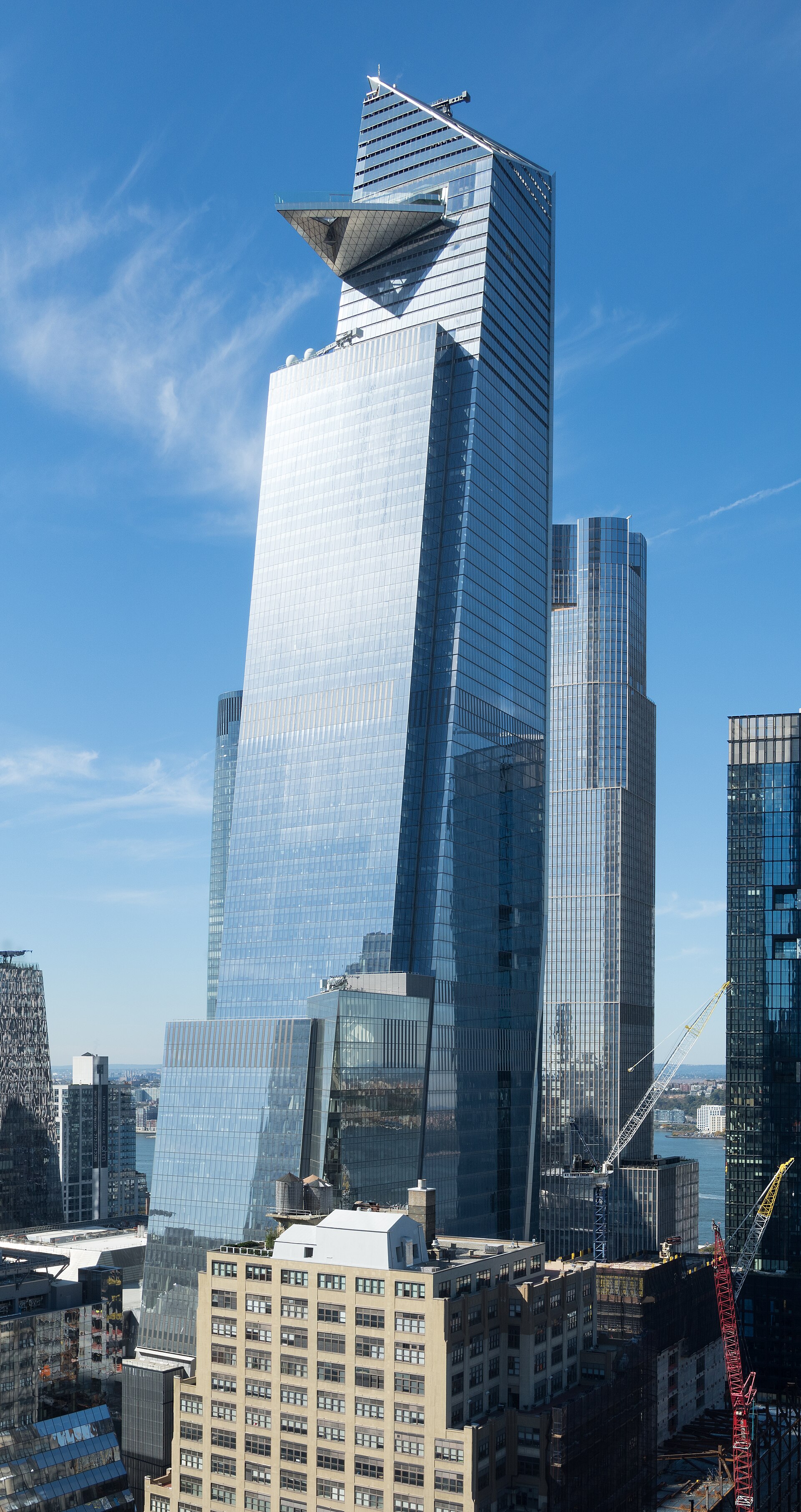 Hudson Yards from Hudson Commons (95131p) (30 Hudson Yards)