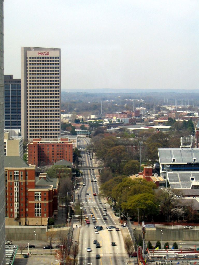North Avenue and Coca-Cola Headquarters - Atlanta, Georgia