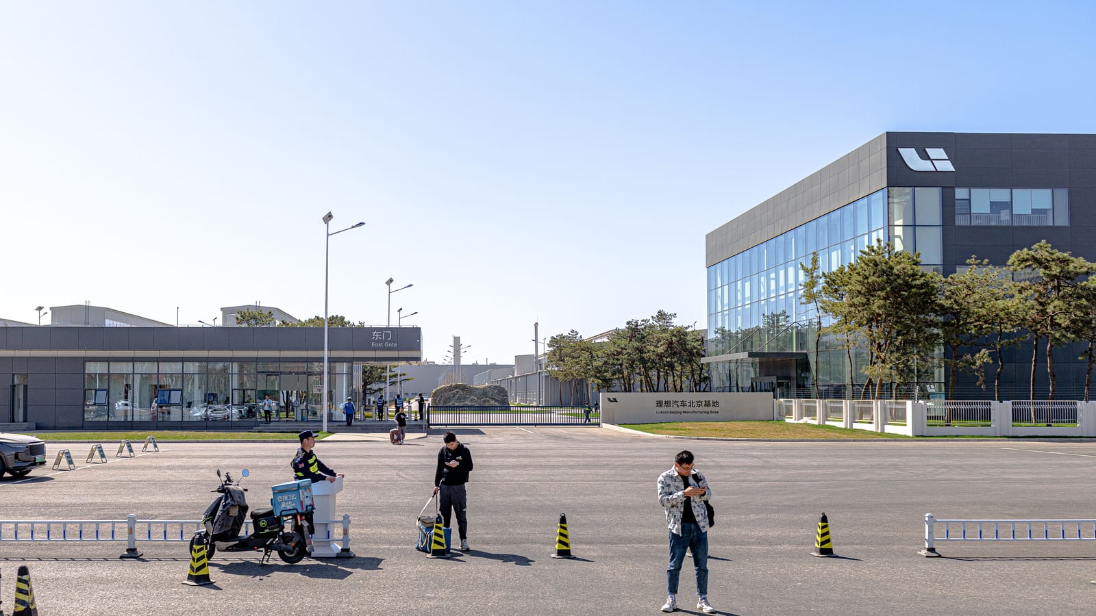 理想汽車の北京工場