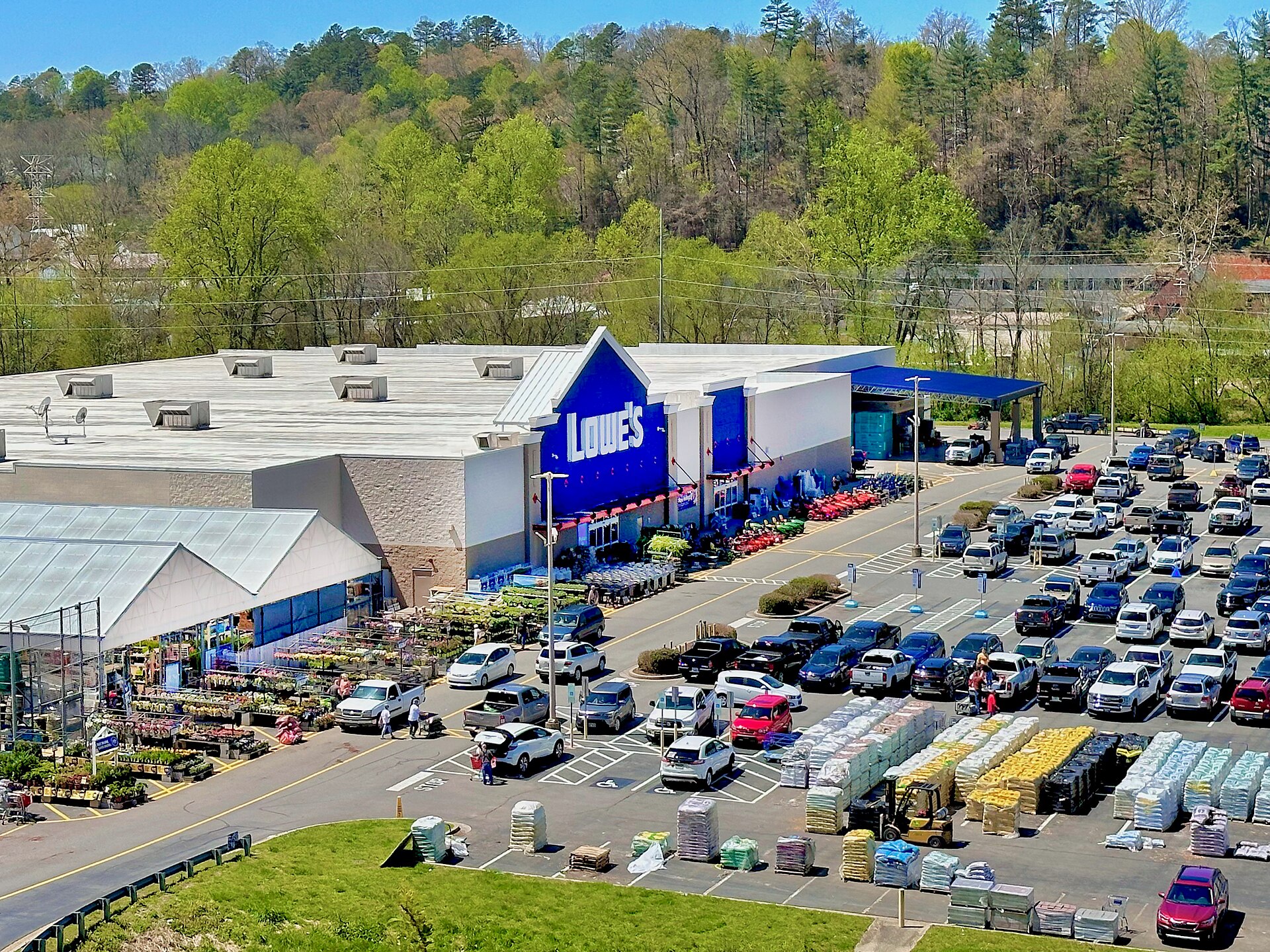 A Lowe's store in Murphy, North Carolina