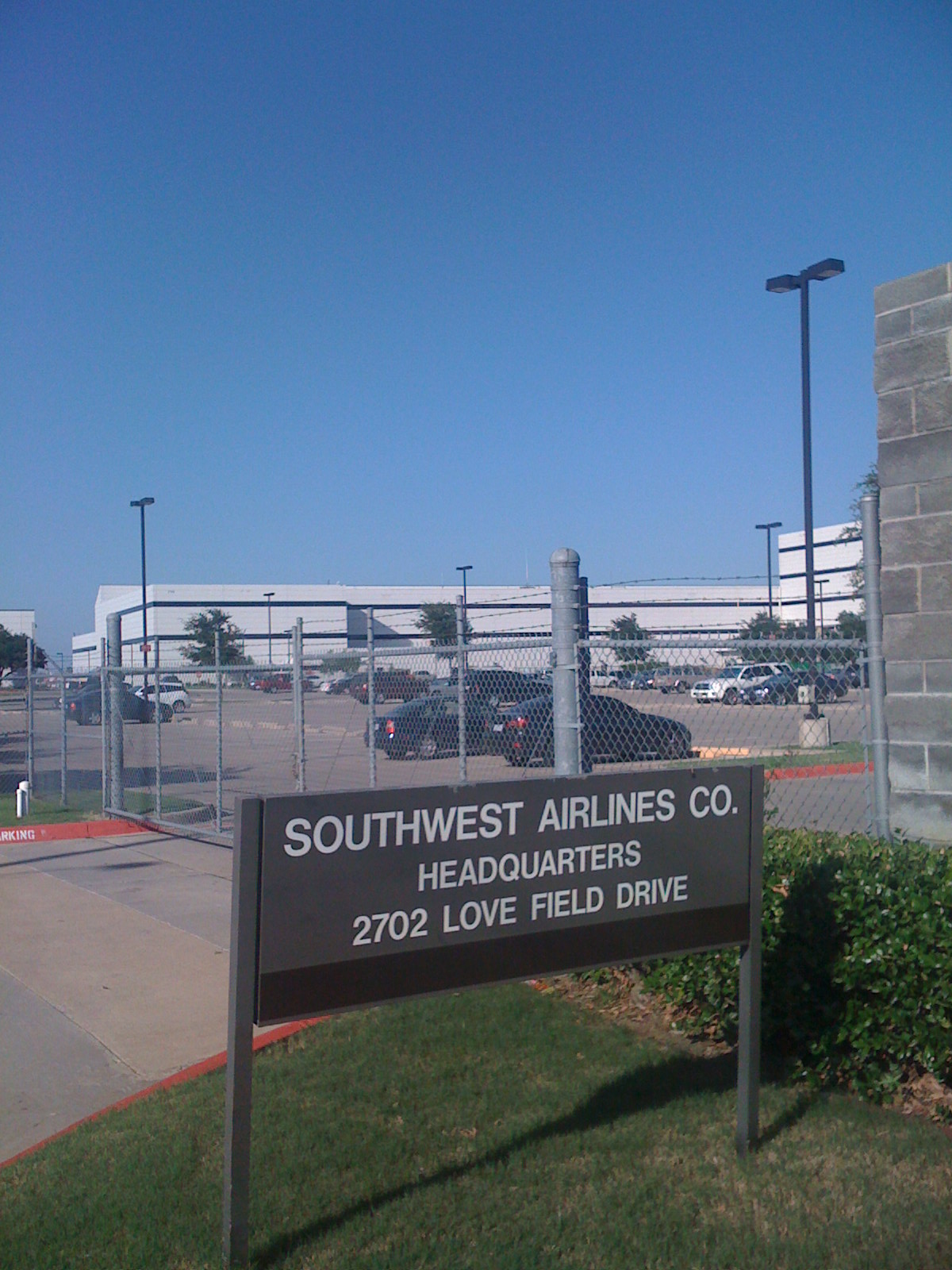 Southwest airlines hq from north 2009-06-22