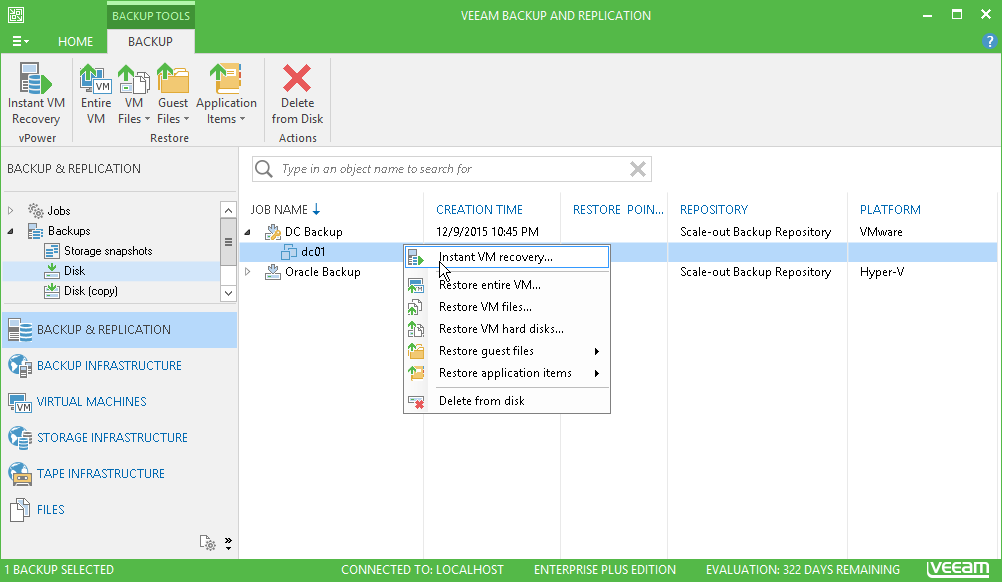Veeam-instatnt-vm-recovery