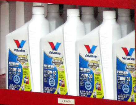 Valvoline motor oil
